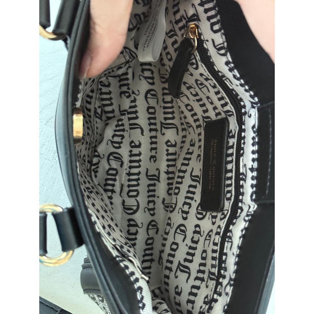 Juicy Couture Black & Grey Mini Tote Bag - Picture 9 of 9